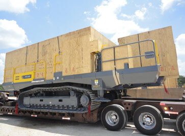 Large Vehicles Hood Boxed for Shipment